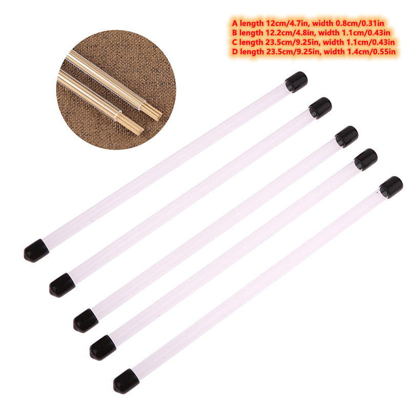 Centerpiece Stick - กล่องเก็บธูปอะคริลิคใส5ชิ้นขนาด1กรัม/2กรัม/4กรัม/10กรัม