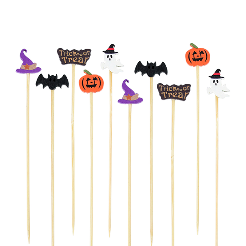 50/100Pcs ปาร์ตี้ฮาโลวีนไม้จิ้ - Centerpiece Stick บทวิจารณ์และราคา