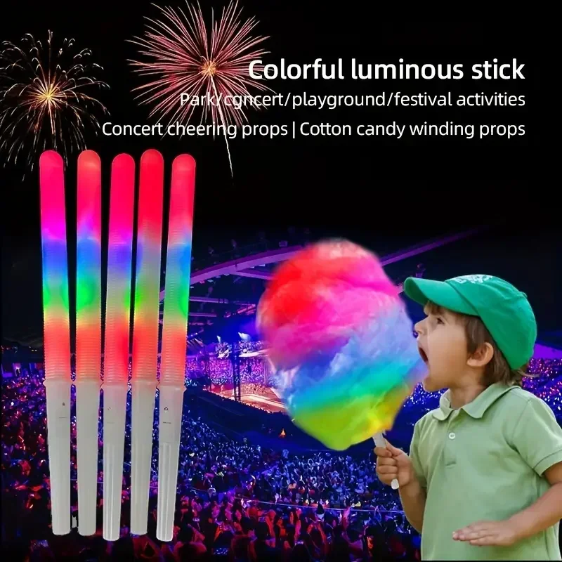 10/30 ชิ้น ไฟ LED รูปทรงกรวยสา - Cotton Candy Cone บทวิจารณ์และราคา
