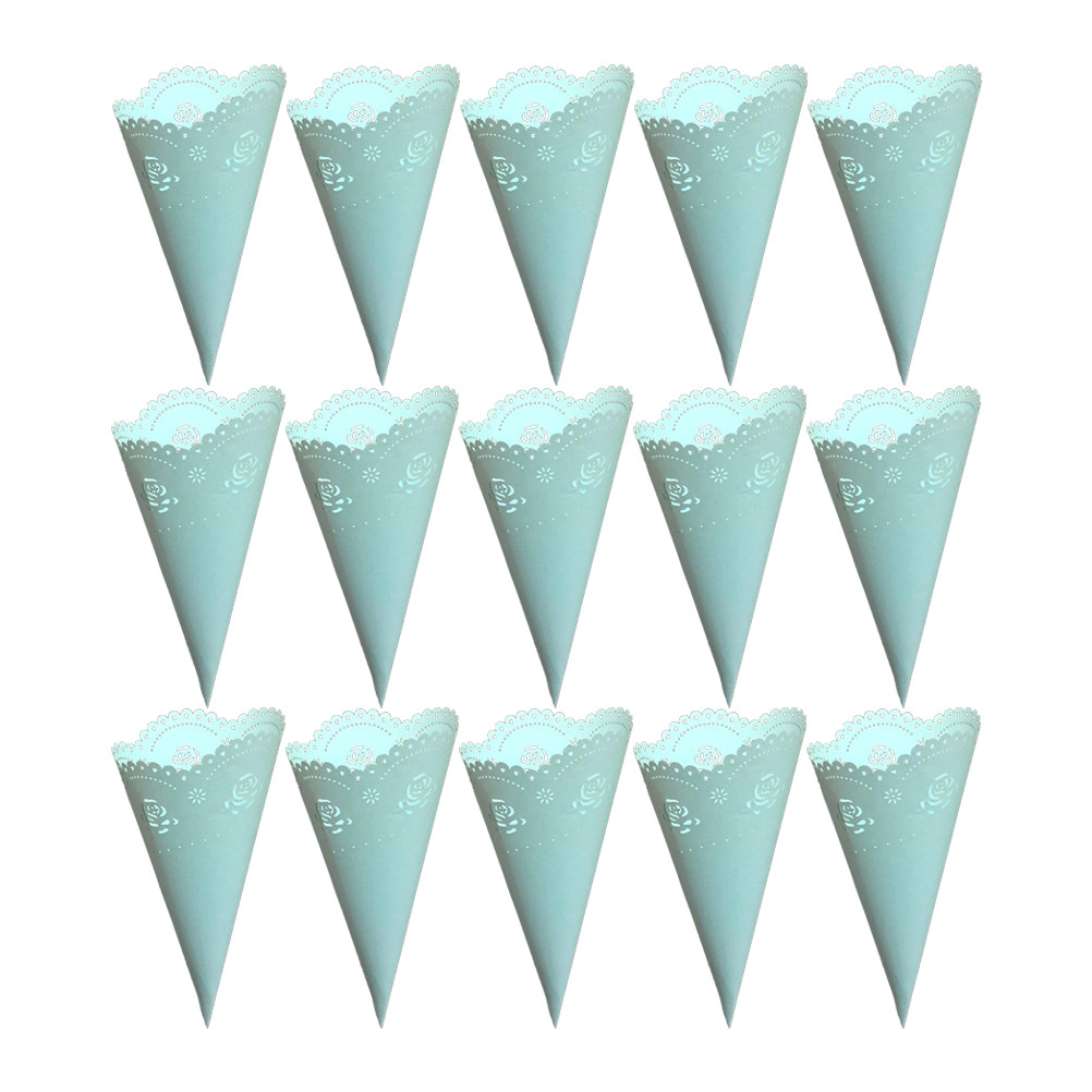 กรวยกระดาษใส่คอนเฟตติแบบกลวง 2 - Papercraft Supply Confetti บทวิจารณ์และราคา