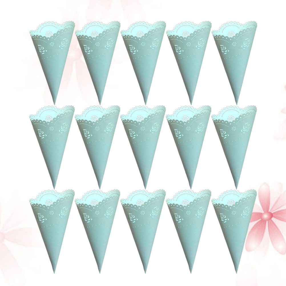 กรวยกระดาษใส่คอนเฟตติแบบกลวง 2 - Papercraft Supply Confetti บทวิจารณ์และราคา