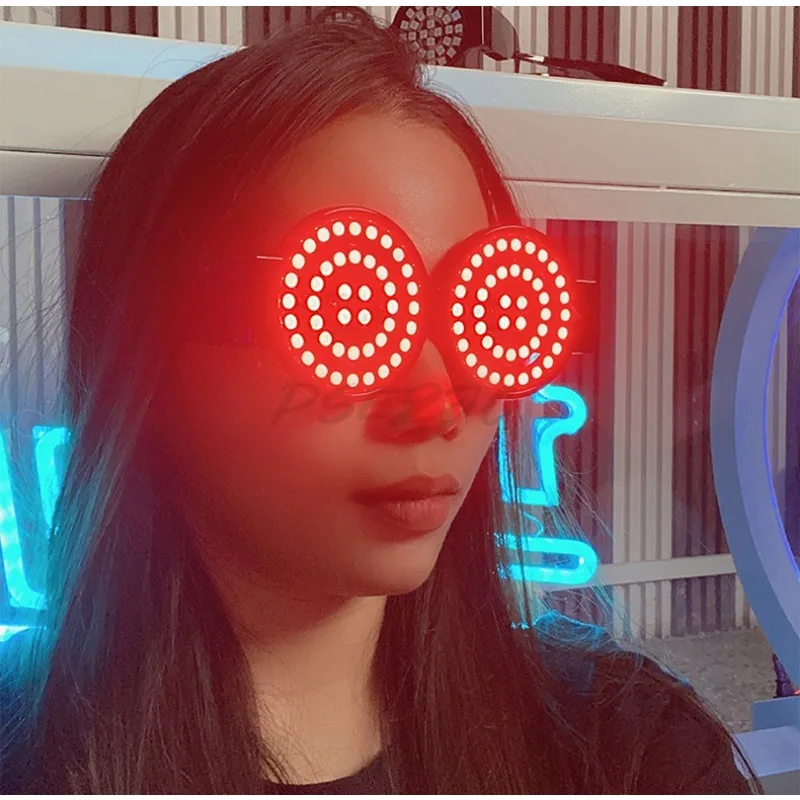 แว่นตาเปล่งแสง LED สีสันสดใสเย - Event Party Dj บทวิจารณ์และราคา