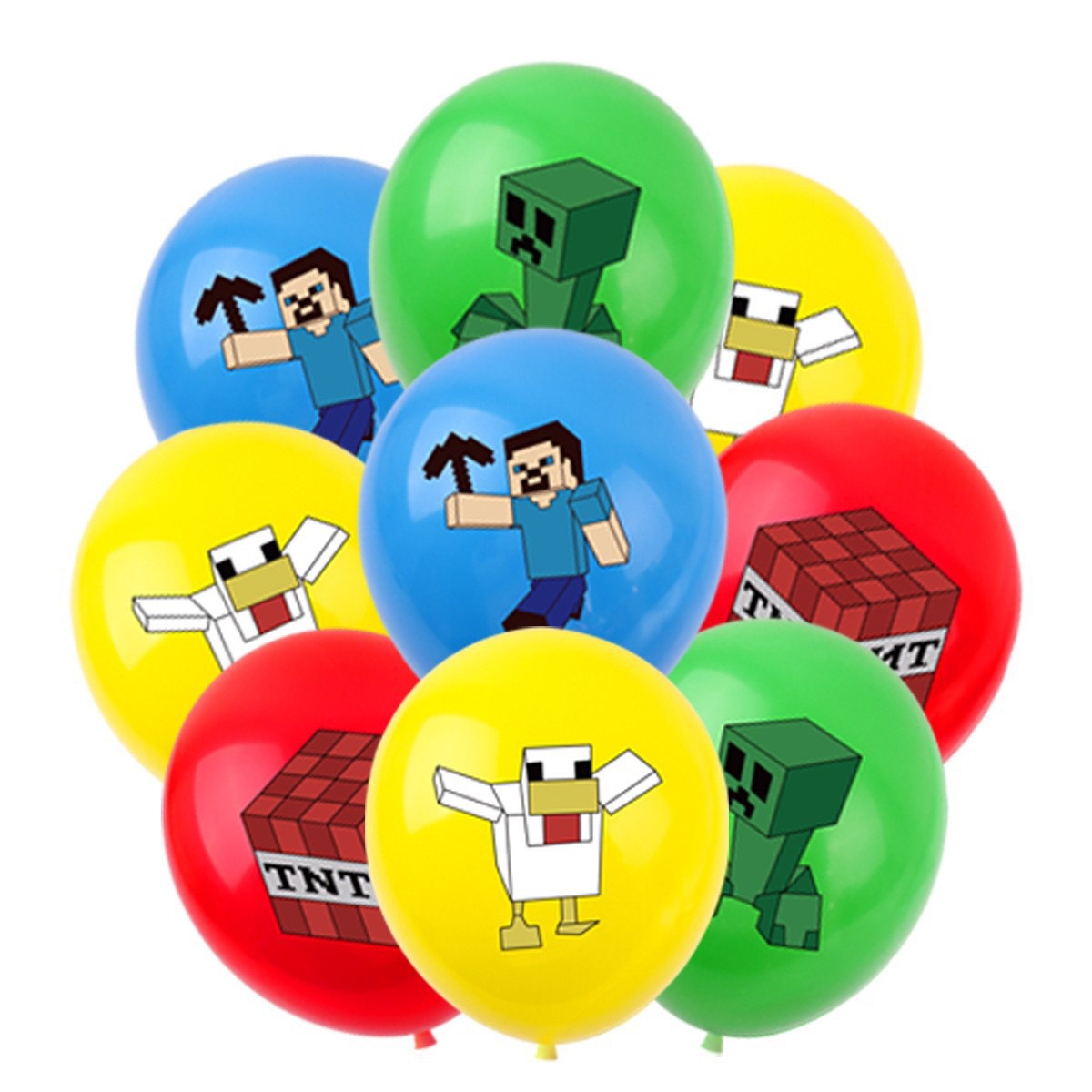 50/100 ชิ้น ชุดลูกโป่งพิกเซลธี - Event Supplies บทวิจารณ์และราคา